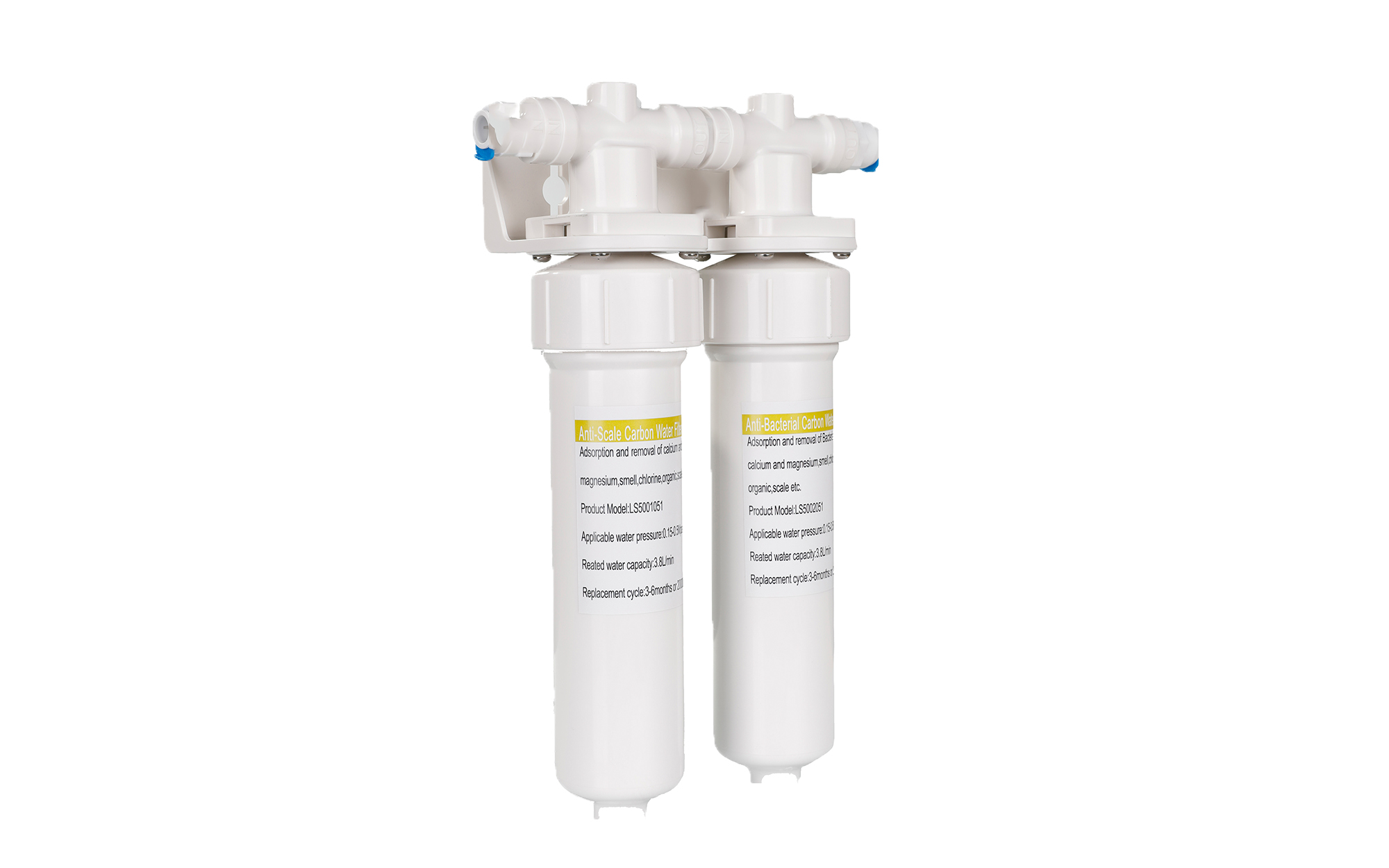 Double stage filter Limescale and Bacteria KD200R